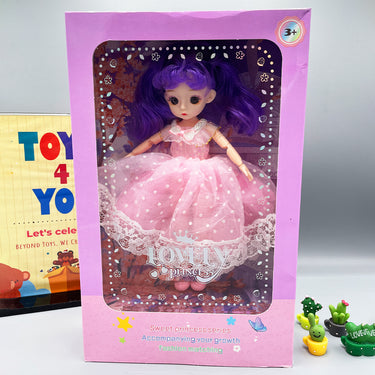 9 INCH BEAUTIFUL PRINCESS DOLL - HARD BODY